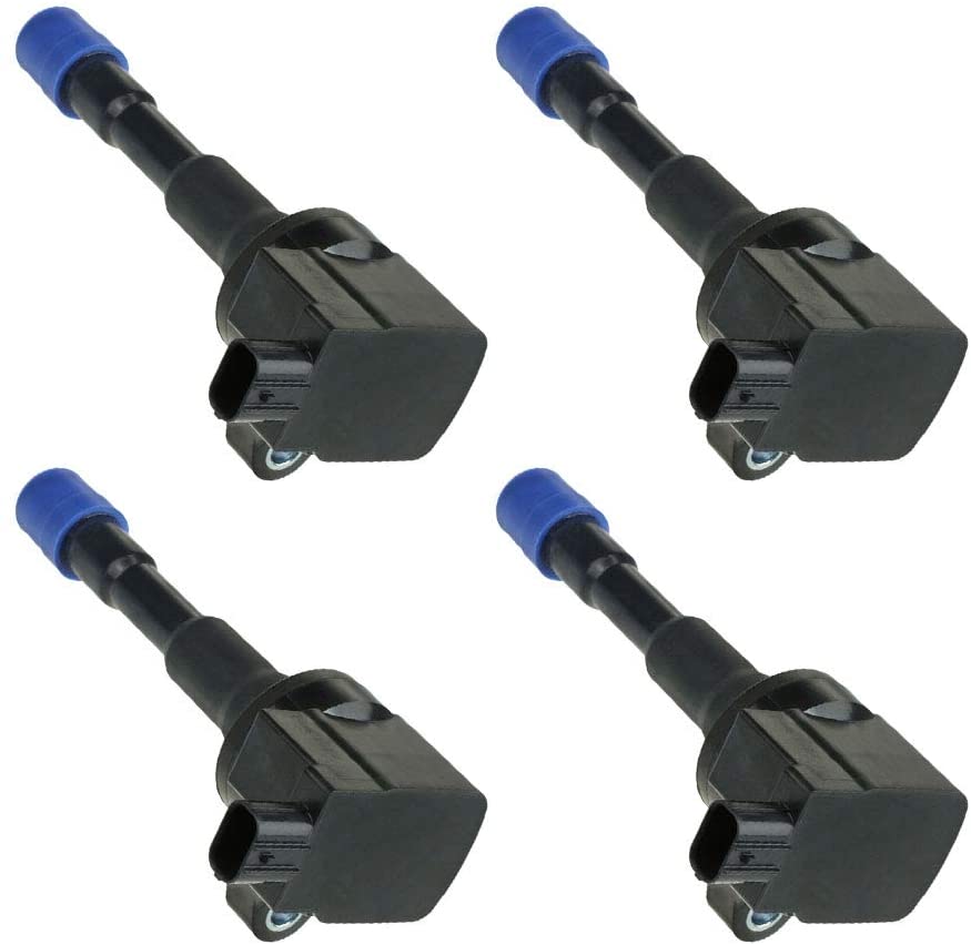 4 PCS Ignition Coil For L4 1.3L 03-10 CIVIC