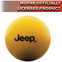 Speed Dawg M509JP-FBK-5RDR Jeep Logo 5 Speed Reverse Lower Right Shift Knob with Inlaid Shift Pattern, Yellow with Black