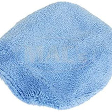 MACs Auto Parts 16-76658 Microfiber Polishing Application Bonnet (6") For (6") Polisher, 2pk