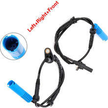 CTCAUTO Left Right Front 2PCS ABS Sensor Wheel Speed Sensor Fits for 2007 2009-2011 B MW 323i 2009-2012 B MW 328i xDrive