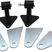 Weld-In Engine Motor Mount Kit fit for Chevy SBC/BBC Big Small Block 350 396 454 Set of 2