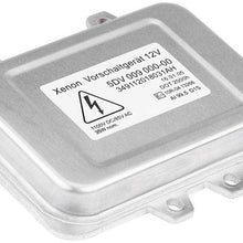 Duokon 3Pcs Xenon HID Headlight Ballast Control Unit Module Bulb Kit for Cadillac Escalade 5DV00900000