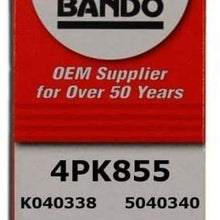 Bando 4PK780 OEM Quality Serpentine Belt (4PK855)