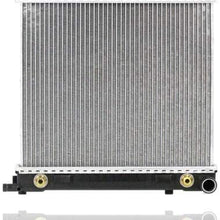 Radiator - Behr Hella Service 2286 For/Fit 99-00 Mercedes-Benz C-Class C230 - Plastic Tank, Aluminum Core - 2025006103 2-Row