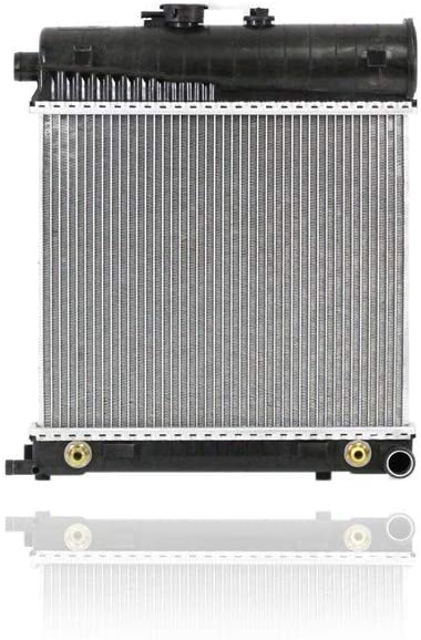 Radiator - Behr Hella Service 2286 For/Fit 99-00 Mercedes-Benz C-Class C230 - Plastic Tank, Aluminum Core - 2025006103 2-Row