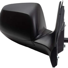 BROCK Side View Mirror for 2017-2019 Honda CR-V LX Passengers Power Textured Black 76208TLCA01 76208-TLC-A01