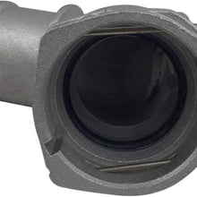 Bapmic 3C0122291 Upper Aluminum Radiator Coolant Pipe Hose Connector for Volkswagen Jetta Beetle CC Eos Passat
