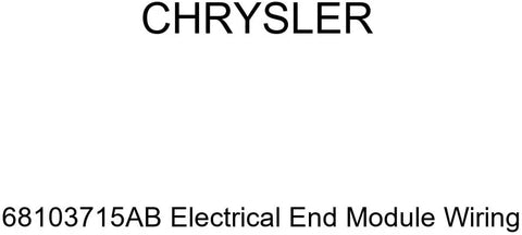 Genuine Chrysler 68103715AB Electrical End Module Wiring