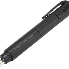 Aramox Car Brake Fluid Tester, Universal Brake Oil Fluid Tester Pen with 5 LED Indicators for DOT3 DOT4 Brake Fluid