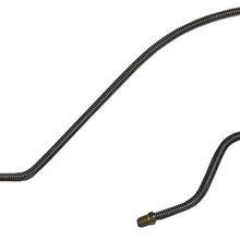 Compatible With 1976-1982 Jeep CJ-5, 1976-1981 CJ-7 3/16" Rear Axle Brake Lines 2pc, OE Steel, Stainless Steel (X-10-9)
