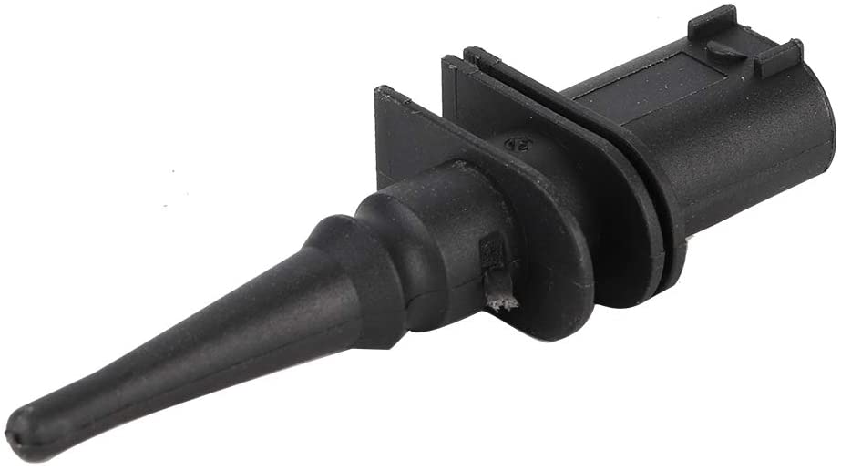Qii lu Outside Outer Air Temperature Sensor ABS Plastic Outside Air Temperature Sensor Fit for 325Ci 325xi 2001-2006 65816905133