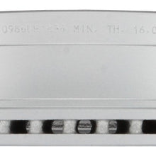 Bosch 50011636 Rear QuietCast Premium Disc Brake Rotor For Select 2010-2016 Lexus GX460 Toyota 4Runner and FJ Cruiser