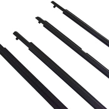 4pcs Weatherstrip Window Moulding Trim Seal Belt Fit for 2009-2012 Toyota Corolla