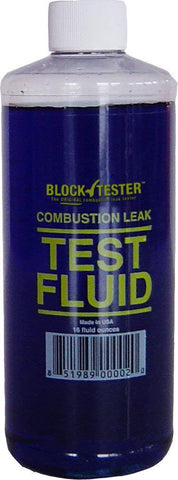 Block Tester BT-600 Replacement Combustion Leak Test Fluid 16 oz