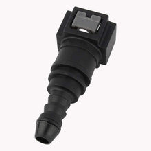 Line Hose Pipe, Premium Car Gas Fuel Inline Line Hose Pipe Tube Quick Release Coupler Connector Accessory Black