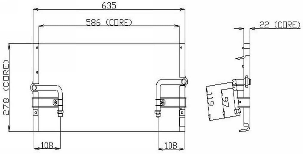 Denso 477-0137 Condenser