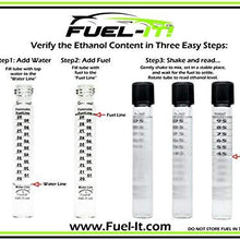 Fuel Test Kit with 1 Reusable Tester for E85, Gasoline, Race Gas, Ethanol, Ethanol-Free Fuel Test