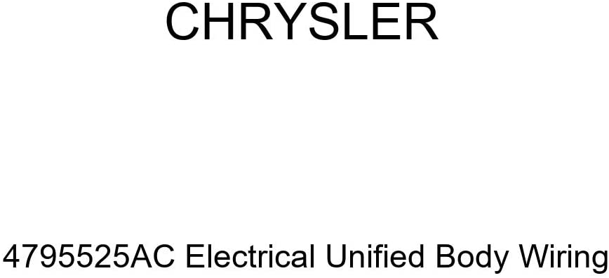 Genuine Chrysler 4795525AC Electrical Unified Body Wiring