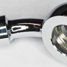AN-03 M JIC TO 12mm Banjo 30° Long Chrome fitting Adapter