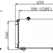 Denso 477-0570 Condenser