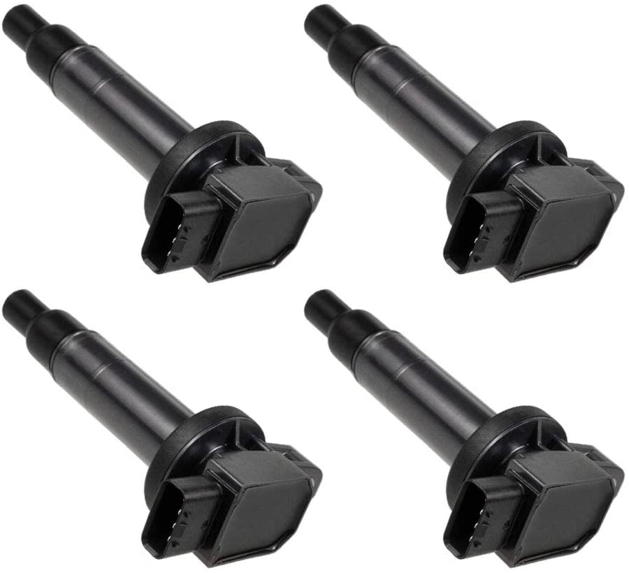 4 PCS Ignition Coil For L4 1.5L 12-18 PRIUS C / 10-17 YARIS / 00-05 ECHO / 01-09 PRIUS / 06-17 YARIS - 04-06 XA XB