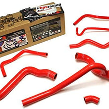 HPS 57-1400-RED Red Silicone Radiator Coolant/Heater Hose Kit