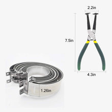 JIANEEXSQ Auto Piston Compressor Set Car Engine Piston Ring Compressor Pliers Set Repair Tools Kit