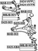 Mr496793 - Arm Bushing (for Front Upper Control Arm) For Mitsubishi - Febest