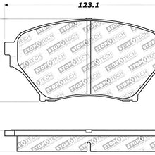 StopTech 309.08900 Sport Brake Pads with Shims and Hardware