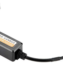 Aramox LED Decoder,880/H11 Car LED Headlight Decoder Anti-Flicker Flash Error Canceler LED Anti-Flicker Decoder