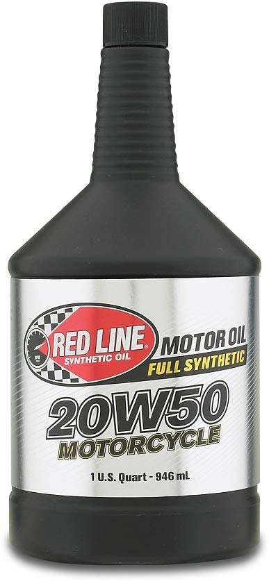 Red Line 42524 20W50 Motorcycle Oil - 12/1 Quart