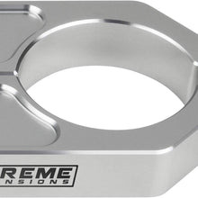 Supreme Suspensions - Silver Universal Billet T6 Aluminum Coilover Reservoir Brackets
