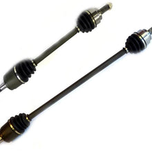 DTA HO20082007 front Left Right Pair - 2 New Premium CV Axles (Drive Axle Assembly) Compatible with 2003-2007 Honda Accord 4cyl Automatic Only