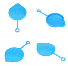Ejoyous Car Windshield Washer Bottle Cap with Small Ring Cover with Exquisite Appearance for Accord Civic CRV CRX (Blue)
