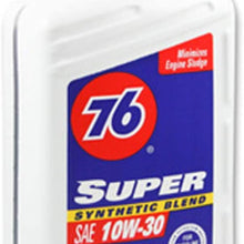 Super Motor (Pack of 12) 76 Oil Synthetic, 10W-30, 1Qt