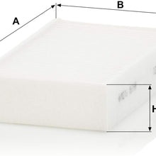 MANN-FILTER CU 1721-2 Innenraumfilter - für PKW