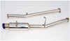 Invidia HS02SW1GRT Titanium Single Layer Racing Cat-Back Exhaust System for Subaru WRX STI