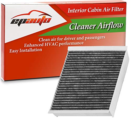 EPAuto Filtro de aire de cabina CP150 (CF12150) incluye carbón activado