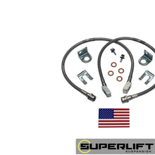 Superlift Suspension | 91415 | Bullet Proof Brake Hoses - Front - 1982-86 Jeep CJ with 2-4 inch Lift Kit (Pair)