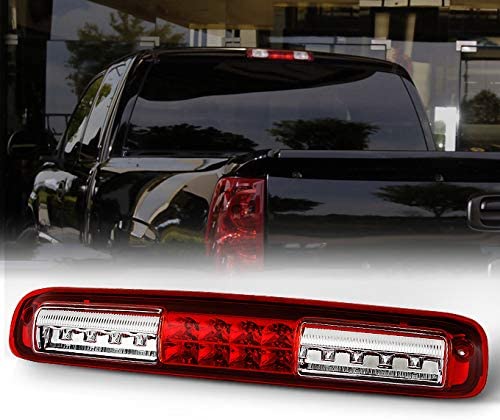 For Chevrolet Silverado GMC Sierra Replacement LED 3rd Brake Light Signal Third Cargo Stop Lamp Smoke