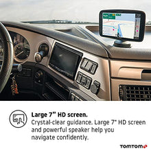 TomTom Truck GPS GO Expert, 7 Inch HD Screen, with Custom Truck Routing and POIs, Traffic Congestion Thanks to TomTom Traffic, World Maps, Live Restriction warnings, Quick Updates via WiFi