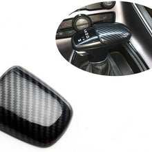 fit for 16-20 Dodge Challenger charger Gear shift knob carbon fiber look cover trim kit