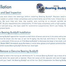 Bearing Buddy (4) 1.980 Boat Trailer Genuine Stainless Steel with Protective Bra & Auto Check Wheel Center Caps 1980A-SS 42204 (2 Pairs)