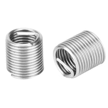 30Pcs Thread Repair Kit, Stainless Steel Rethreading Tap Set for Female Thread Repairing Insert, Sturdy and Durable for Auto Parts, Air Separation Equipment, Radiators, etc