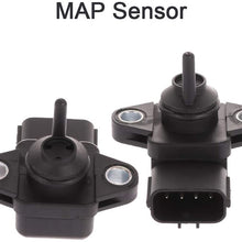 ZENITHIKE Manifold Absolute Pressure Sensor Replacement for MD355556 2004-2005 Chrysler. Sebring 2004-2012 Mitsubishi Eclipse 2005-2010 Mitsubishi Endeavor 2004-2010 Mitsubishi Galant 2pcs