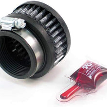 K&N Universal Clamp-On Air Filter: High Performance, Premium, Washable, Replacement Engine Filter: Flange Diameter: 1.875 In, Filter Height: 1.5 In, Flange Length: 0.625 In, Shape: Round, RU-2560