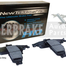 DK1604-4D Rear Drilled Rotors and Ultimate HD Ceramic Brake Pads and Hardware Kit