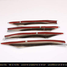 Tianrui Crown 4pcs Carbon Fiber ABS Car Front Lamp Decoration Strips Trim for MercedesBenz C Class W205 C180 C260 C300 2019 Year Accessories (Carbon Fiber)