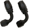 2pcs 10AN Swivel Oil/Air/Fuel/Gas Line Hose End Fitting Elbow 90 Degree