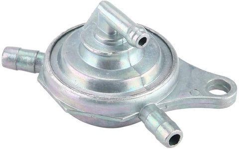 Acouto Motorcycle Aluminum 3-hole Fuel/Oil Valve Tap Switch for 50CC 125CC 150CC GY6 Engine